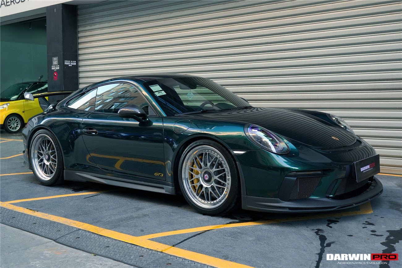 2017 - 2019 Porsche 911 991.2 GT3 Only BKSS Style Carbon Fiber Side Skirts